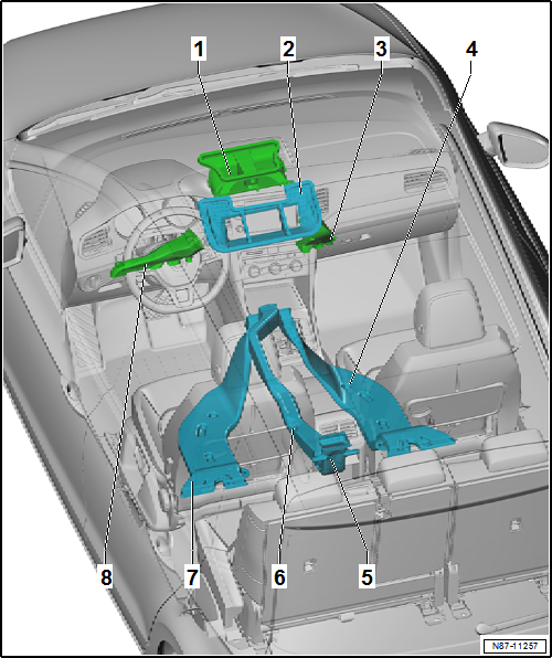 Volkswagen Passat. Heizung, Klimaanlage