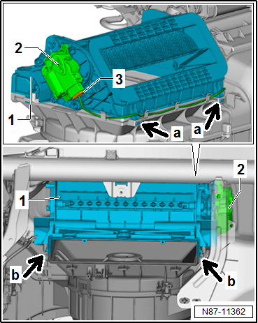 Volkswagen Passat. Heizung, Klimaanlage