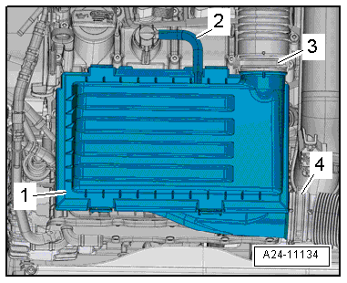 Volkswagen Passat. 4-Zyl. Einspritzmotor (1,4 l-Motor Direkteinspritzer, Turbolader)