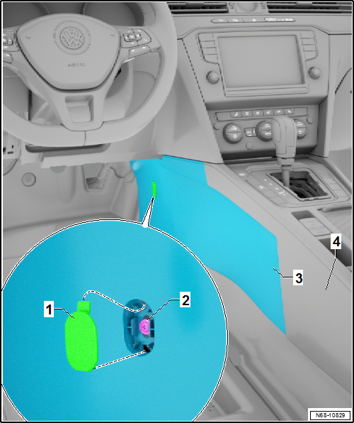 Volkswagen Passat. Karosserie-Montagearbeiten Innen