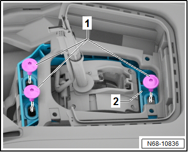 Volkswagen Passat. Karosserie-Montagearbeiten Innen