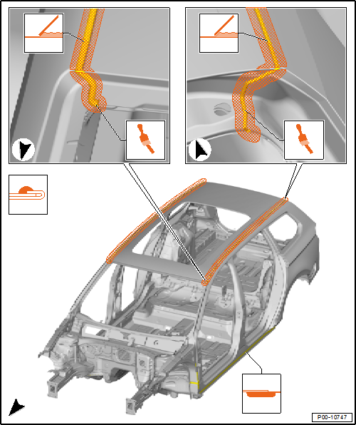 Volkswagen Passat. Fahrzeugspezifische Informationen Lack