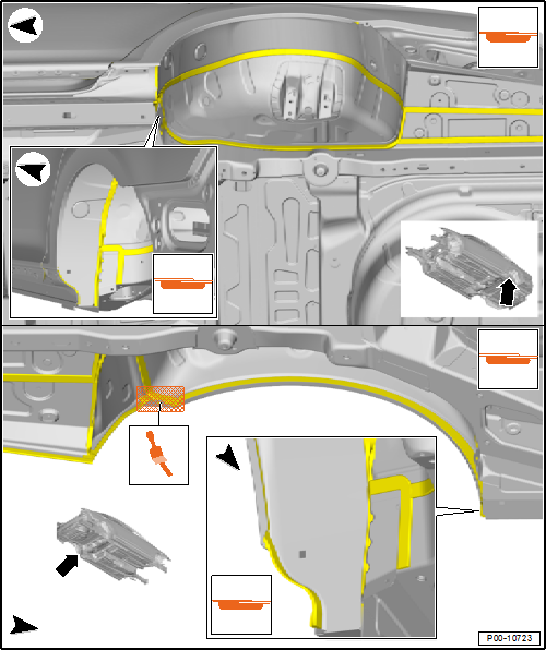 Volkswagen Passat. Fahrzeugspezifische Informationen Lack