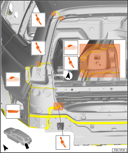 Volkswagen Passat. Fahrzeugspezifische Informationen Lack