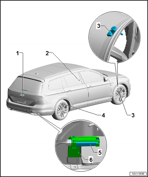 Volkswagen Passat. Fahrwerk, Achsen, Lenkung