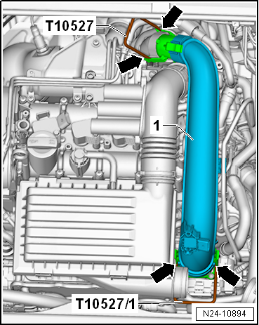 Volkswagen Passat. 4-Zyl. Einspritzmotor (1,4 l-Motor Direkteinspritzer, Turbolader)