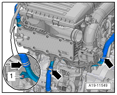 Volkswagen Passat. 4-Zyl. Einspritzmotor (1,4 l-Motor Direkteinspritzer, Turbolader)