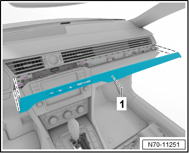 Volkswagen Passat. Karosserie-Montagearbeiten Innen