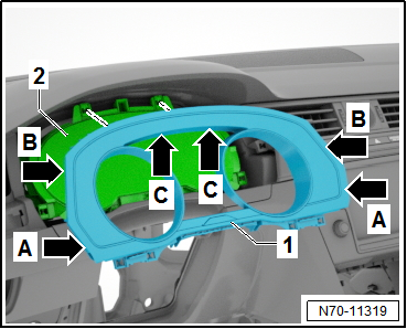 Volkswagen Passat. Karosserie-Montagearbeiten Innen