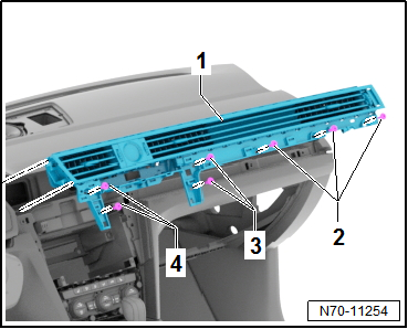 Volkswagen Passat. Karosserie-Montagearbeiten Innen