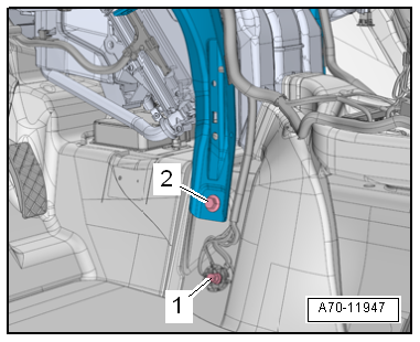 Volkswagen Passat. Karosserie-Montagearbeiten Innen