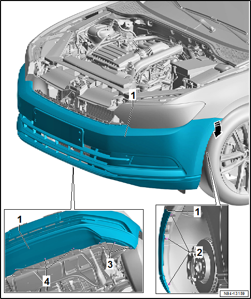 Volkswagen Passat. Elektrische Anlage