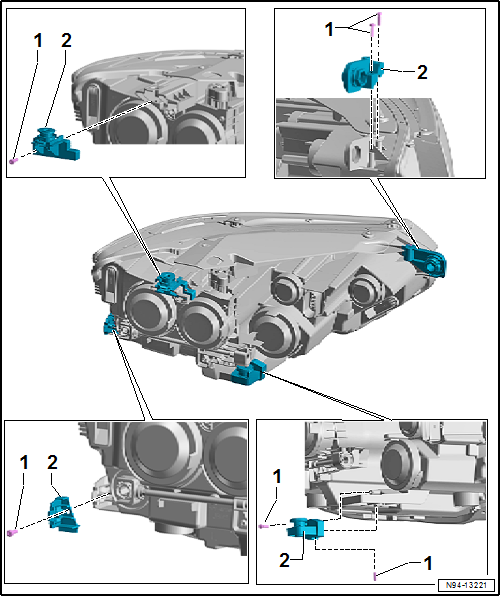 Volkswagen Passat. Elektrische Anlage