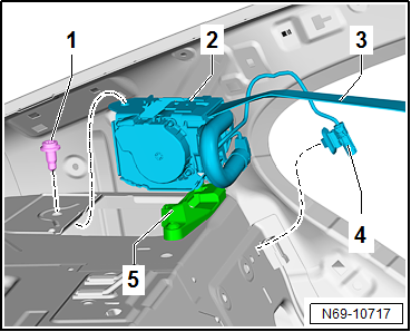 Volkswagen Passat. Karosserie-Montagearbeiten Innen