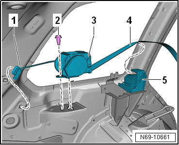 Volkswagen Passat. Karosserie-Montagearbeiten Innen