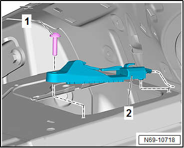 Volkswagen Passat. Karosserie-Montagearbeiten Innen