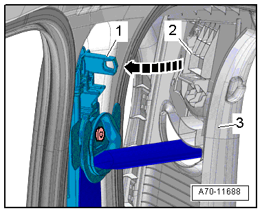 Volkswagen Passat. Karosserie-Montagearbeiten Innen