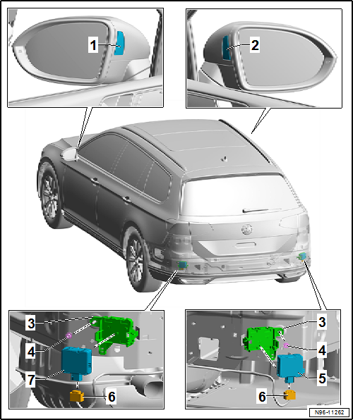 Volkswagen Passat. Elektrische Anlage