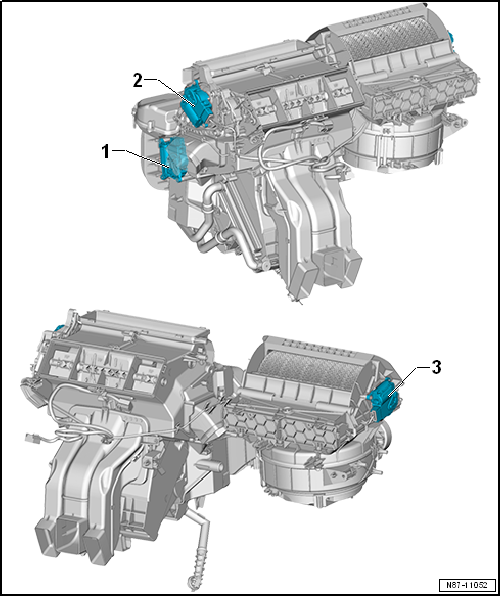 Volkswagen Passat. Heizung, Klimaanlage