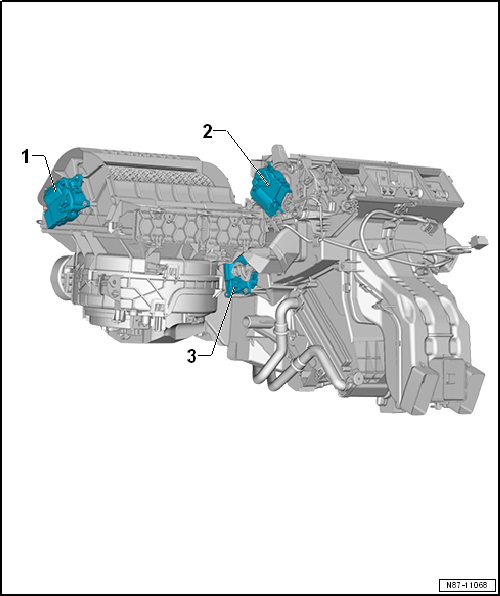 Volkswagen Passat. Heizung, Klimaanlage