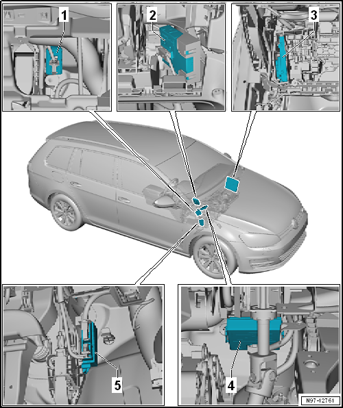 Volkswagen Passat. Elektrische Anlage