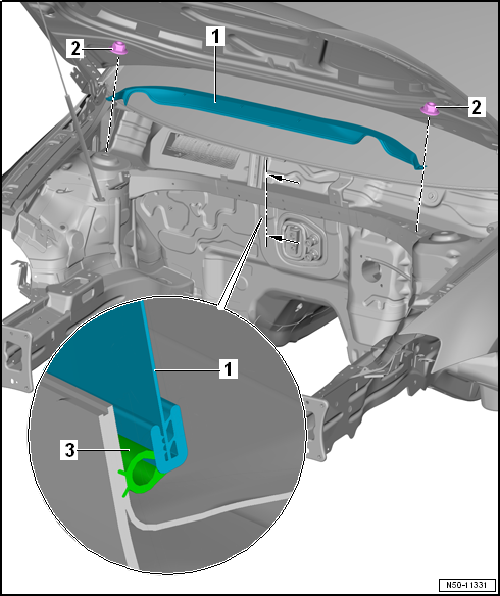 Volkswagen Passat. Karosserie-Montagearbeiten Außen