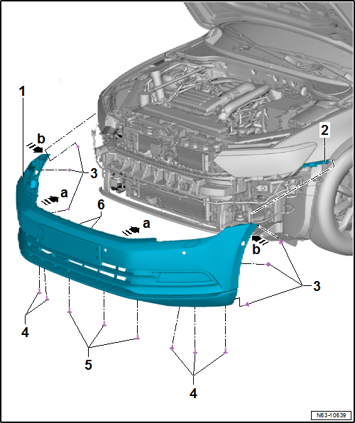 Volkswagen Passat. Karosserie-Montagearbeiten Außen