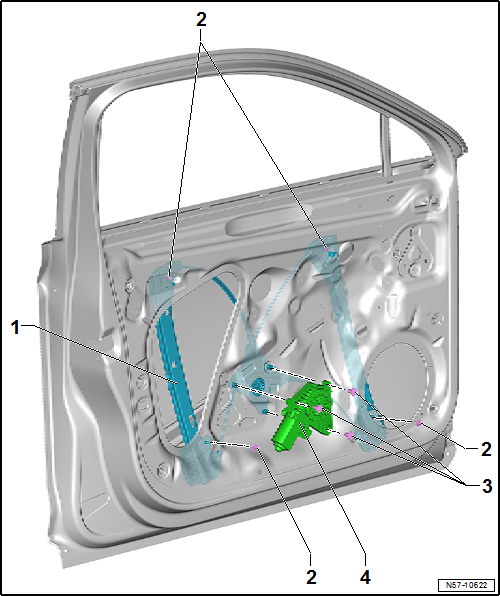 Volkswagen Passat. Karosserie-Montagearbeiten Außen