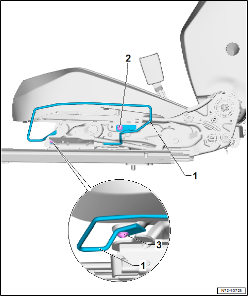 Volkswagen Passat. Karosserie-Montagearbeiten Innen