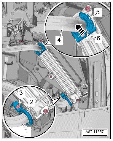 Volkswagen Passat. Heizung, Klimaanlage