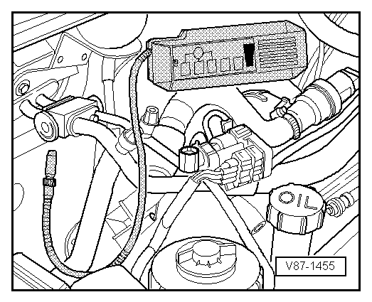 Volkswagen Passat. Klimaanlage mit Kältemittel R134a