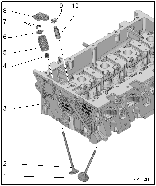 Volkswagen Passat. 4-Zyl. Einspritzmotor (1,4 l-Motor Direkteinspritzer, Turbolader)