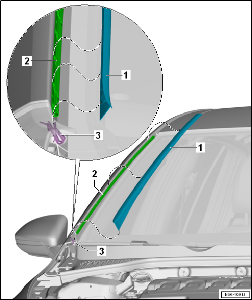 Volkswagen Passat. Karosserie-Montagearbeiten Außen