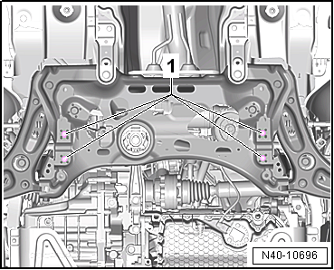 Volkswagen Passat. Fahrwerk, Achsen, Lenkung