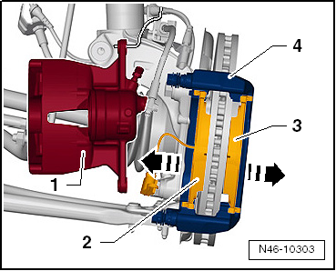 Volkswagen Passat. Bremsanlage