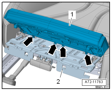 Volkswagen Passat. Karosserie-Montagearbeiten Innen