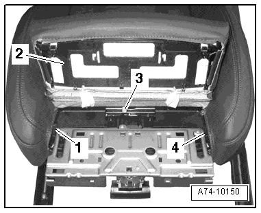 Volkswagen Passat. Karosserie-Montagearbeiten Innen