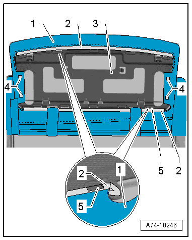 Volkswagen Passat. Karosserie-Montagearbeiten Innen