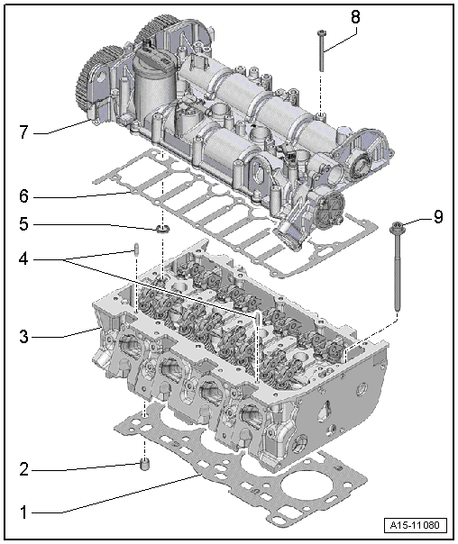 Volkswagen Passat. 4-Zyl. Einspritzmotor (1,4 l-Motor Direkteinspritzer, Turbolader)