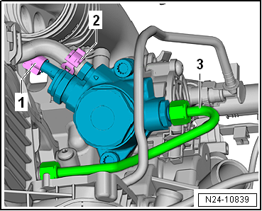 Volkswagen Passat. 4-Zyl. Einspritzmotor (1,4 l-Motor Direkteinspritzer, Turbolader)