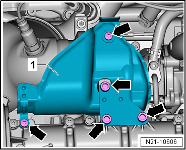 Volkswagen Passat. 4-Zyl. Einspritzmotor (1,4 l-Motor Direkteinspritzer, Turbolader)