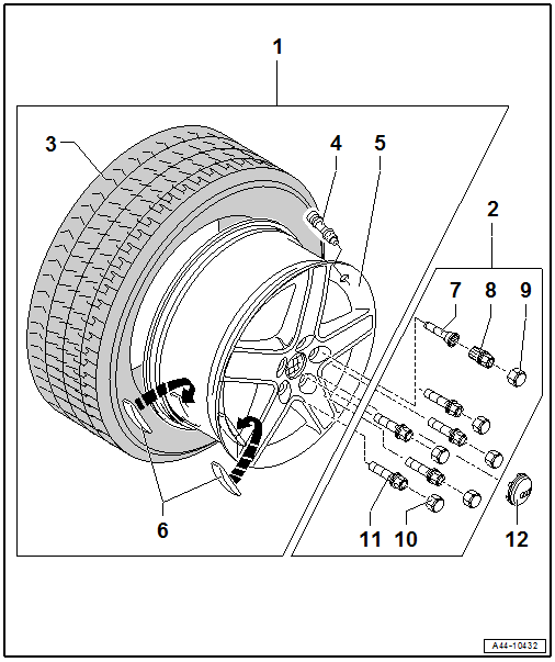 Volkswagen Passat. Ratgeber Räder, Reifen - Allgemeine Informationen