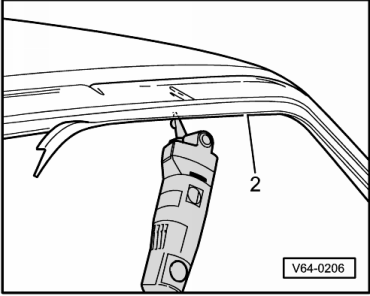 Volkswagen Passat. Karosserie-Montagearbeiten Außen