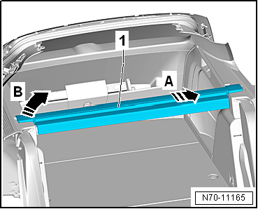 Volkswagen Passat. Karosserie-Montagearbeiten Innen