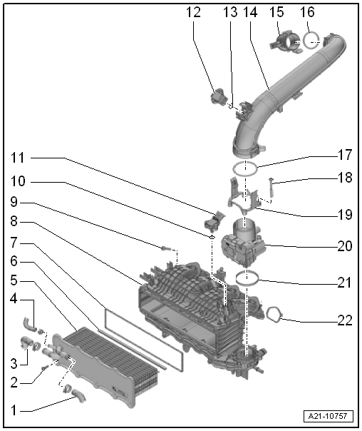 Volkswagen Passat. 4-Zyl. Einspritzmotor (1,4 l-Motor Direkteinspritzer, Turbolader)