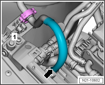 Volkswagen Passat. 4-Zyl. Einspritzmotor (1,4 l-Motor Direkteinspritzer, Turbolader)