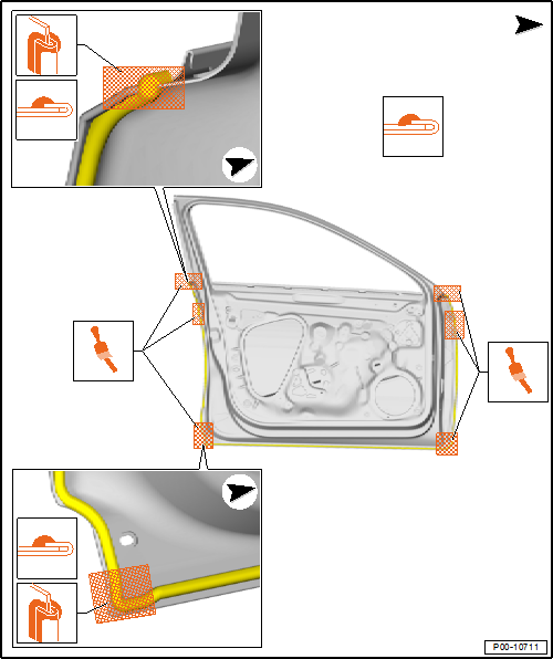 Volkswagen Passat. Fahrzeugspezifische Informationen Lack