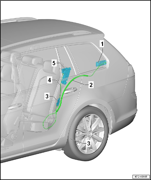 Volkswagen Passat. Karosserie-Montagearbeiten Innen