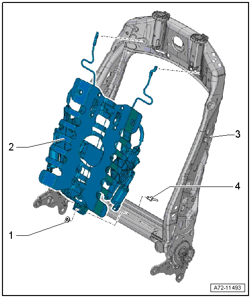 Volkswagen Passat. Karosserie-Montagearbeiten Innen