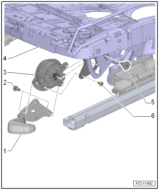 Volkswagen Passat. Karosserie-Montagearbeiten Innen